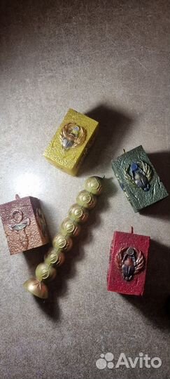 Свечи восковые натуральные очищающая