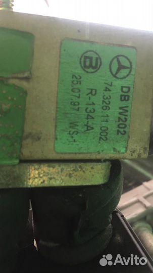 Радиатор кондиционера Clk 230 W208 W202 W210 R170