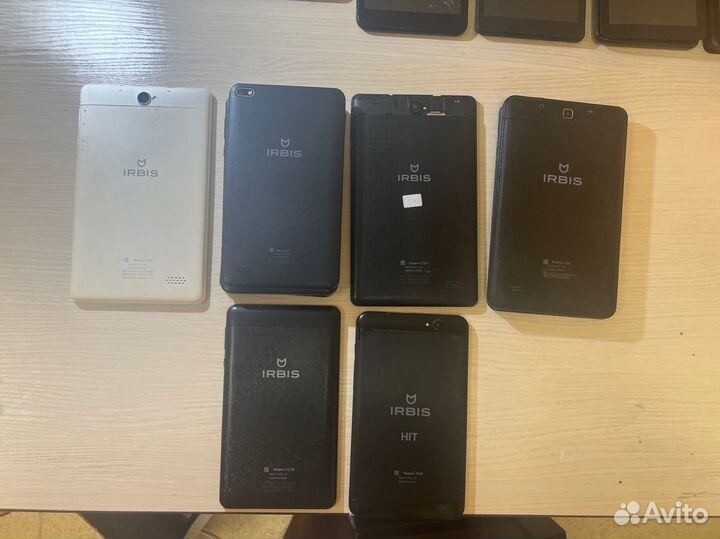 Арт.518 Планшет irbis 17шт на запчасти