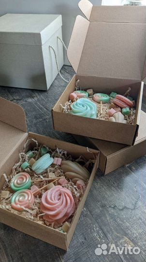 Подарочный набор из мыла ручной работы