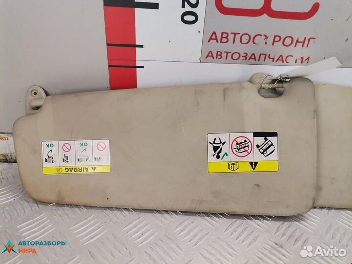 Козырек солнцезащитный Land Rover Freelander 2