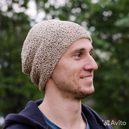 Шапка из конопли