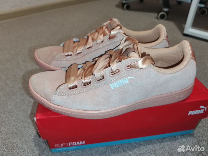 Кеды Puma vikky ribbon Soft foam