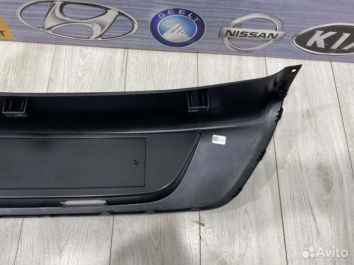 Спойлер бампера накладка Kia RIO 4