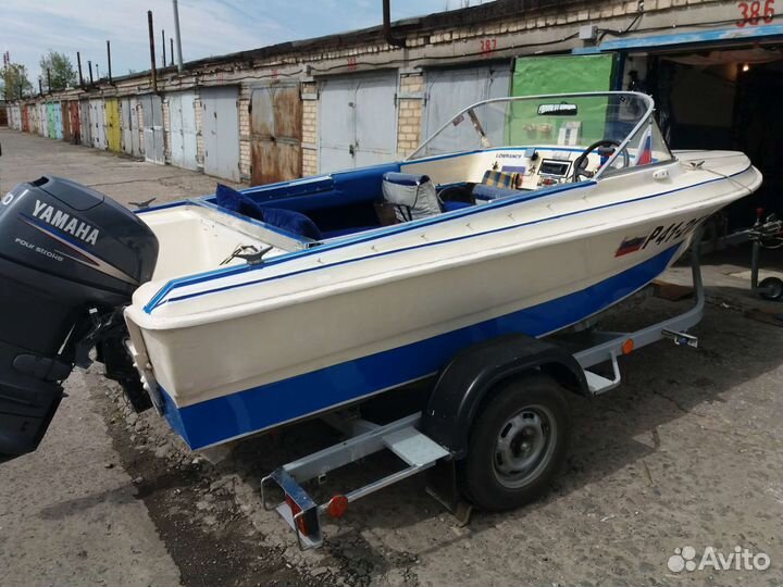 Моторная лодка Нептун 3, Yamaha 40 4т