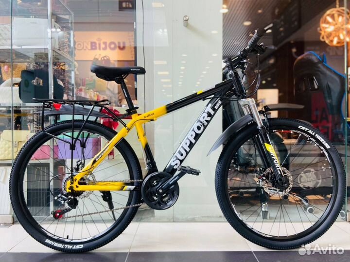 Велосипед горный 26 с багажником