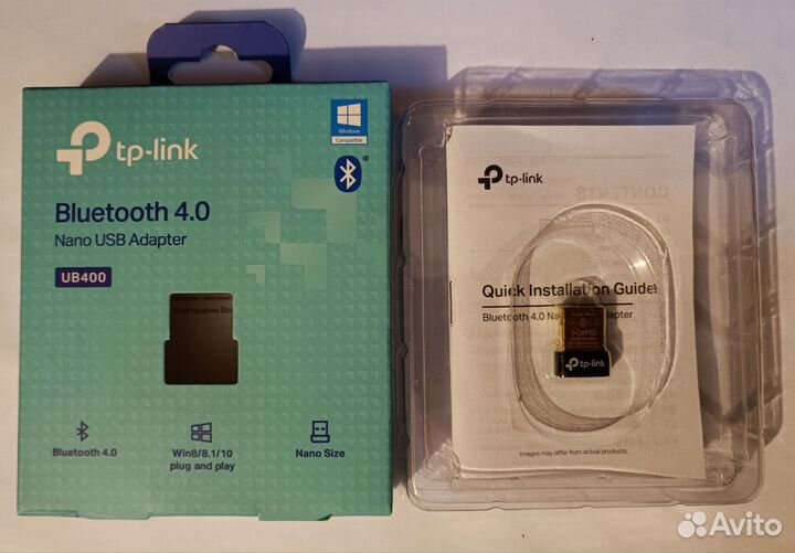Bluetooth адаптер TP-Link UB400