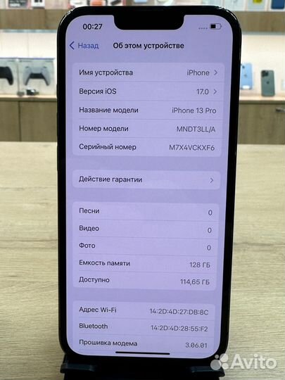 iPhone 13 Pro, 128 ГБ