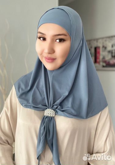 Капоры с шапкой Хиджаб готовый тёплый