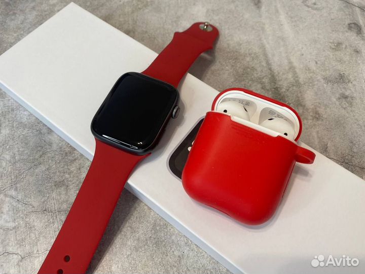 AirPods 2 + Apple Watch 8