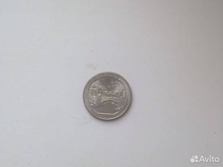USA 25 центов.Оклахома