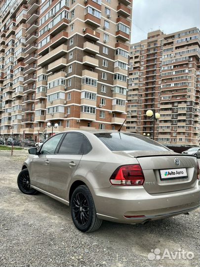 Volkswagen Polo 1.6 AT, 2016, 130 000 км