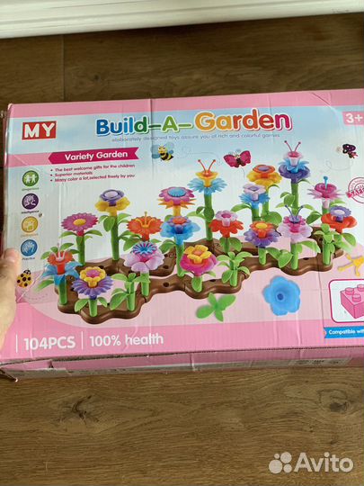 Детский конструктор цветы