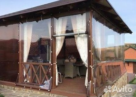 Мягкие окна, шторы пвх