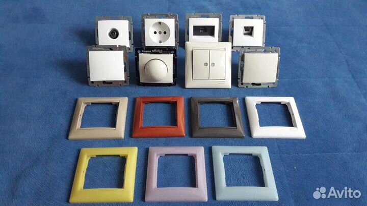 Розетки и выключатели. 2 часть