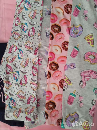 Лосины для девочки 116 122 пакетом
