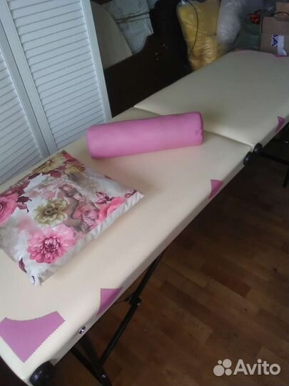 Подушка и валик для косметолога