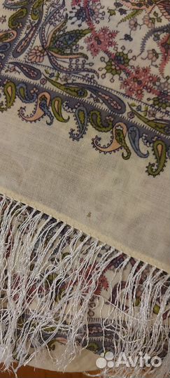 Винтажный платок женский