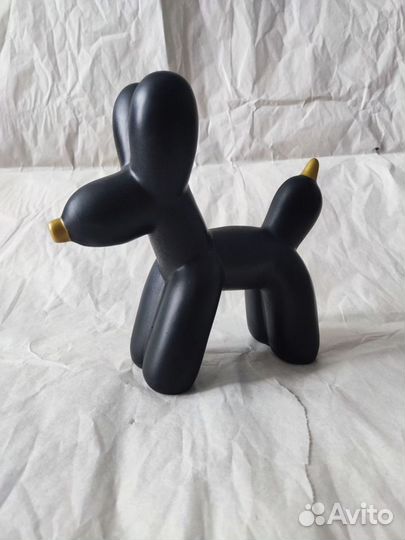 Собачка надувной шарик фигурка из гипса