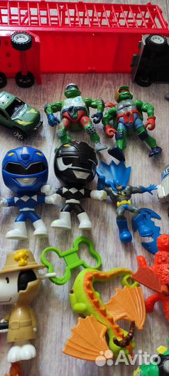 Игрушки пакетом для мальчиков