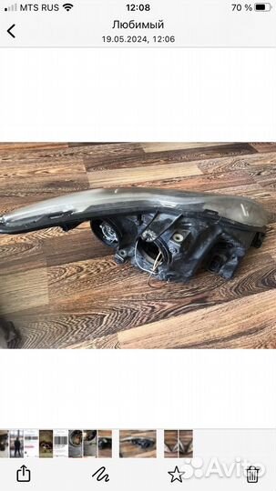 Фары ford focus 2