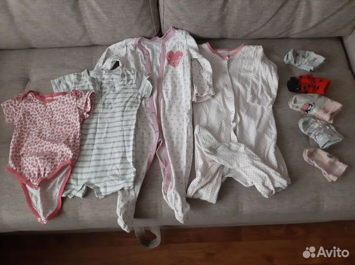 Детские вещи на девочку пакетом