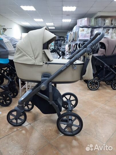 Roan Коляска 2 в1 Bass Next Nougat/grey