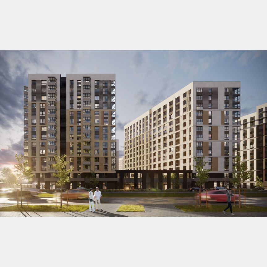 2-к. квартира, 48,7 м², 4/14 эт.