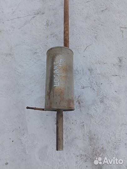 Глушитель в сборе Renault Logan 2005