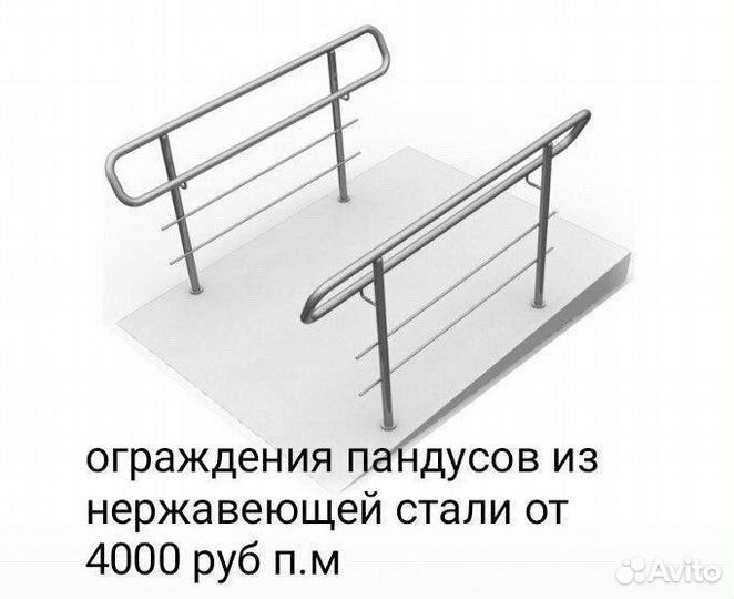 Ограждения и пандусы