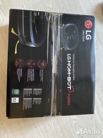 Робот пылесос lg hom bot