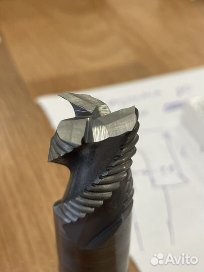 Заточка концевых фрез, твердосплавных-быстрорезы