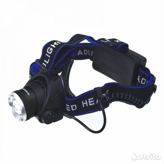 Фонарь налобный focusray 1058, светодиод XML T6 1