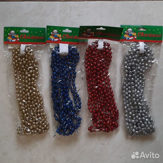 Бусы Новогодние