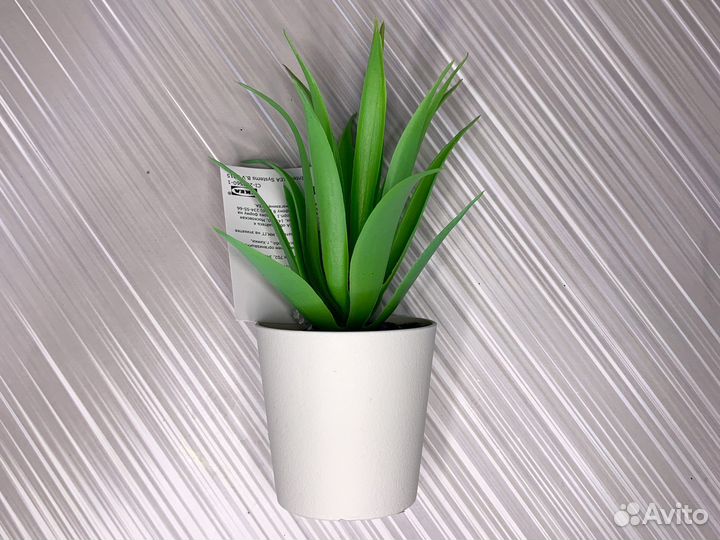 Искусственные цветы IKEA кашпо 14 см новый