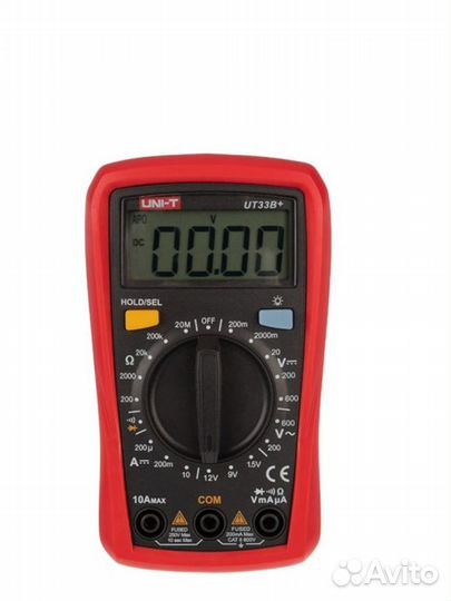Компактный цифровой мультиметр UNI-T UT33B+ Новый