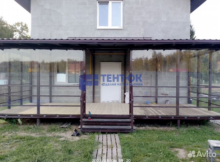 Мягкие окна для террас