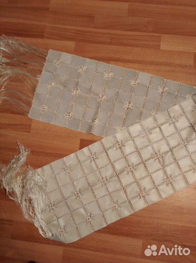 Палантин из кожи