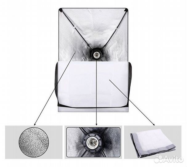 Комплект постоянного света Raylab RL-LED60 светоди