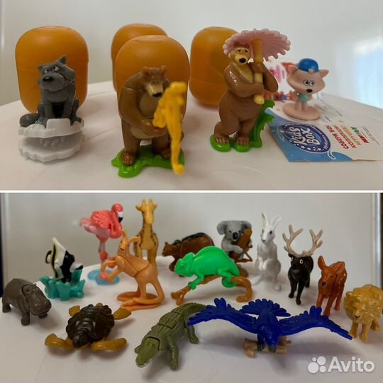 Киндер игрушки