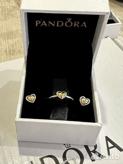 Серьги Рандора Pandora