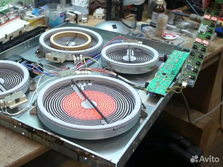 Ремонт духовых шкафов кофемашин варочных панелей