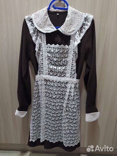 Платье (школьная форма с фартуком)