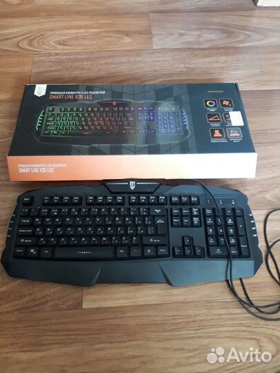 Игровая клавиатура с подсветкой smart line