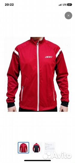 Куртка мужская лыжная разминочная кv+