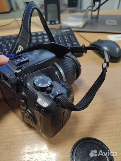 Фотоаппарат Canon EOS 400D + вспышка, полный компл