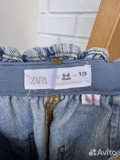 Джинсы Zara на резинке