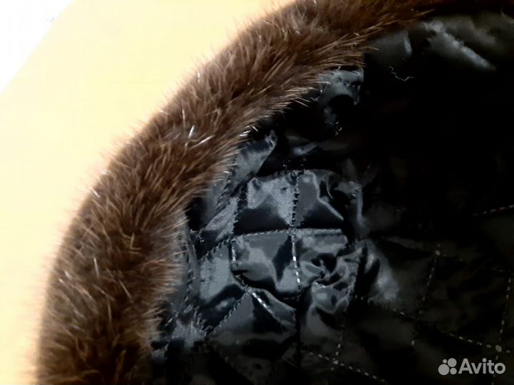 Берет норковый