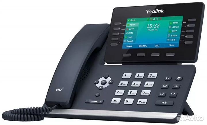 IP-телефон Yealink SIP-T54W Black