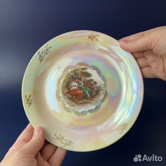 Мадонна Кольдиц ГДР тарелка времен СССР